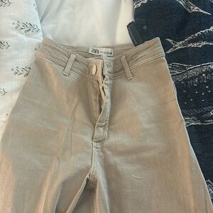 Zara straight jeans